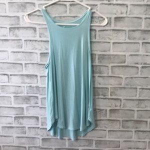 Blue tank top